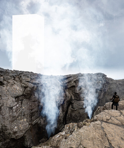 EX FIGURA uses water vapor to shape viewing tower landmark in iceland