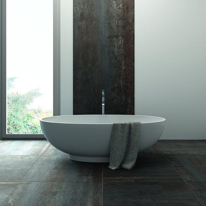 synthetic EPIC surface blends uniqueness of natural stone and performance of ceramics