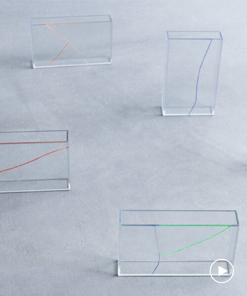 kazuhiro yamanaka colors and repurposes broken glass into unique vases