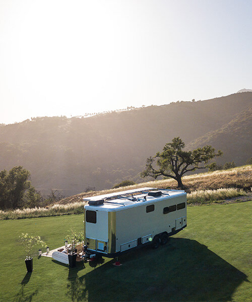 living vehicle 2022 luxury camper provides absolute freedom from the power grid