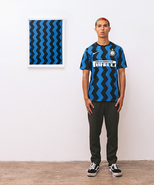 max siedentopf turns iconic football teams' shirts into minimalist paintings