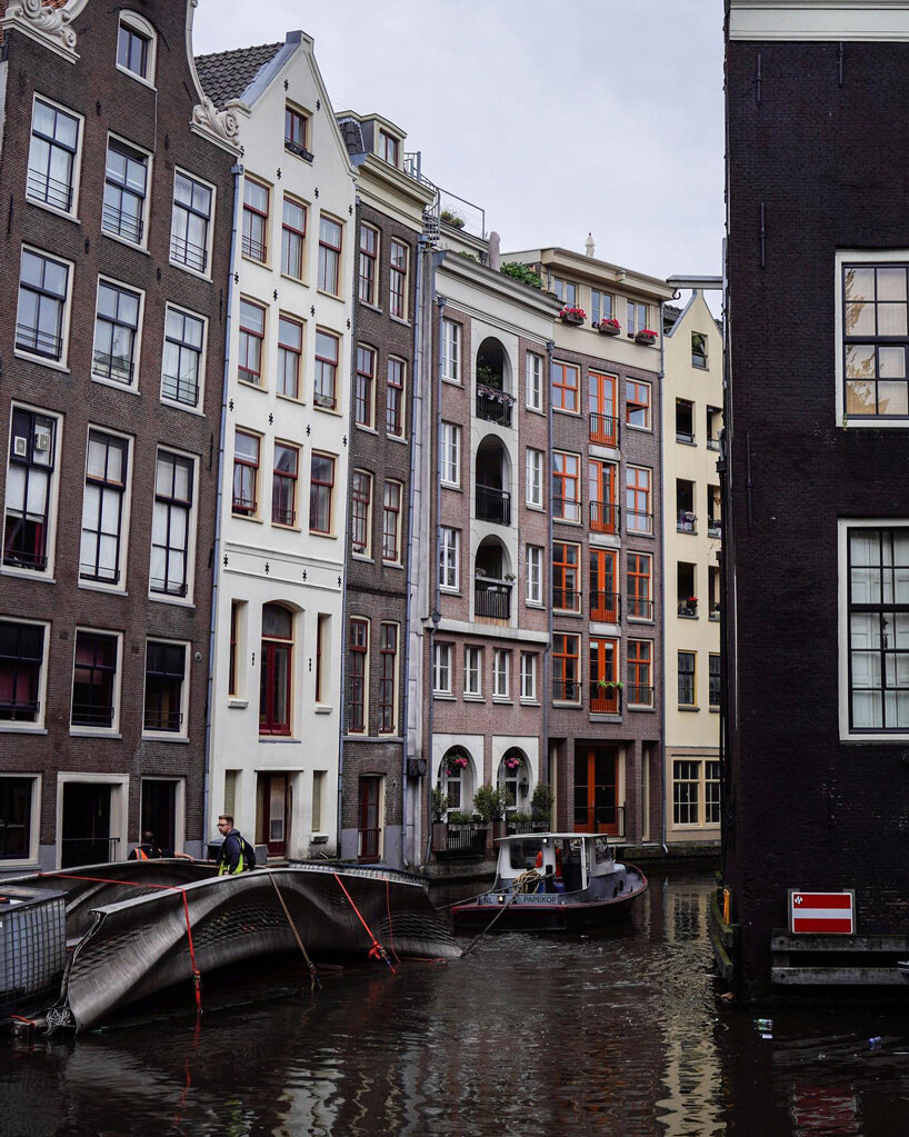 Amsterdam canal house built with 3-D printer