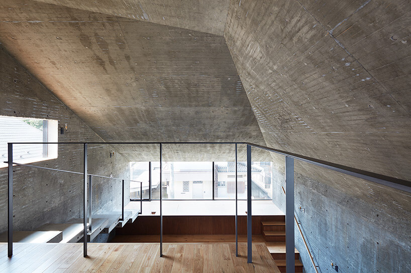 angular boulder-like house by suppose design office offers privacy from tokyo surroundings