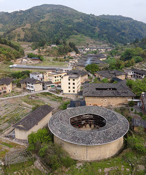 office ZHU turns a traditional chinese tulou into a contemporary art space
