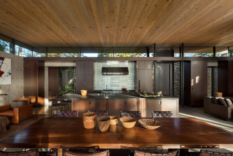 olson kundig's tofino beach house captures both forest and ocean views designboom