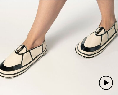 'outline stroke' is a new digital craft method of producing objects using 3D printing on canvas