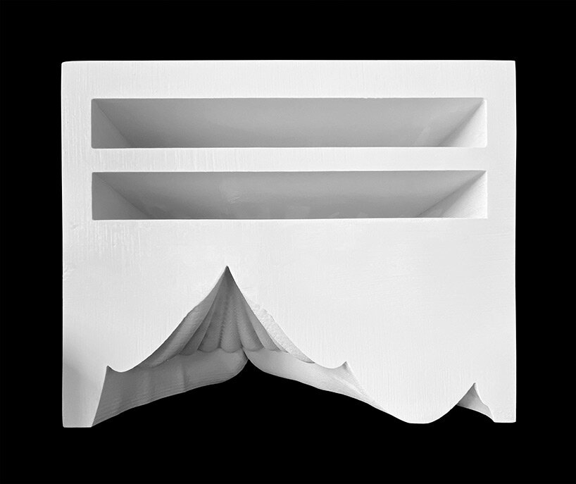 bornstein lyckefors' tent-shaped monument encapsulates the perishable nature of parties