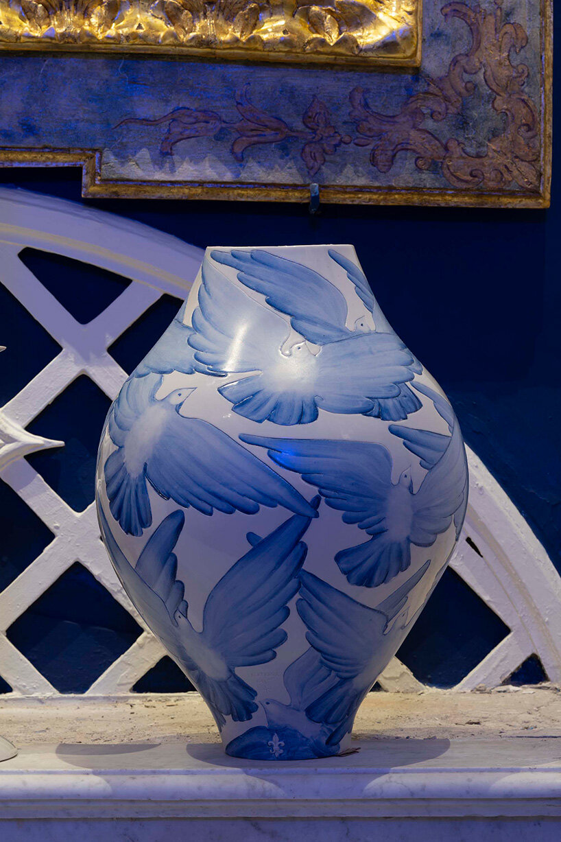 santiago calatrava's art installation for the reopening of church of san gennaro in naples