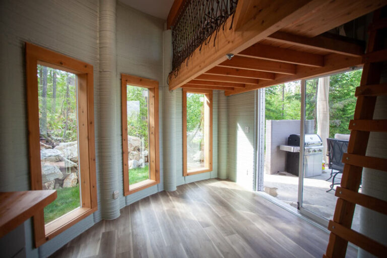 the fibonacci house becomes the first fully 3D printed home on airbnb