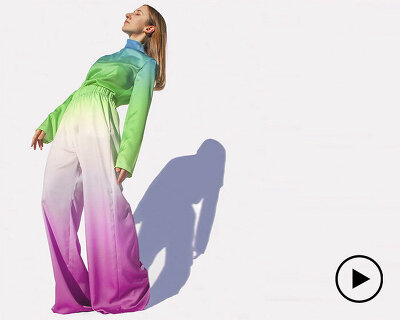 gradient outfits by diane wallinger help wearers build resilience to combat climate change