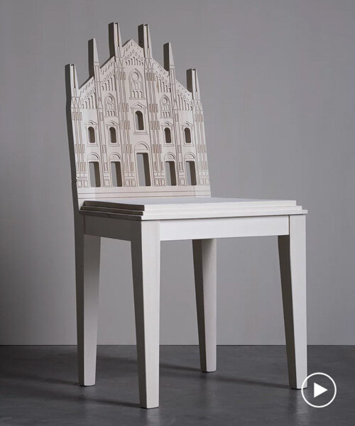 16 iconic city monuments reimagined as backrests in CITYNG chair collection