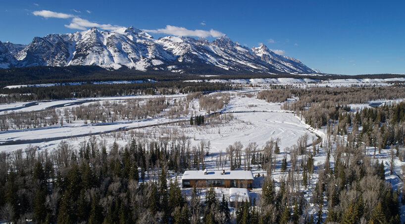embracing the grand tetons, CLB architects brings contemporary architecture to wyoming