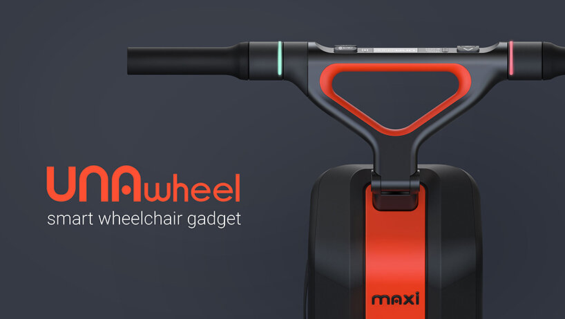 turn a wheelchair into an electric vehicle with the UNAwheel maxi