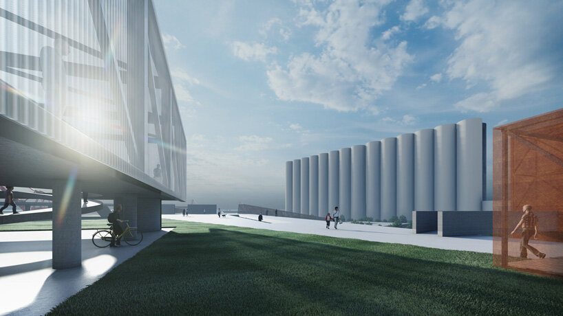 carlos moubarak memorial park beirut blast designboom