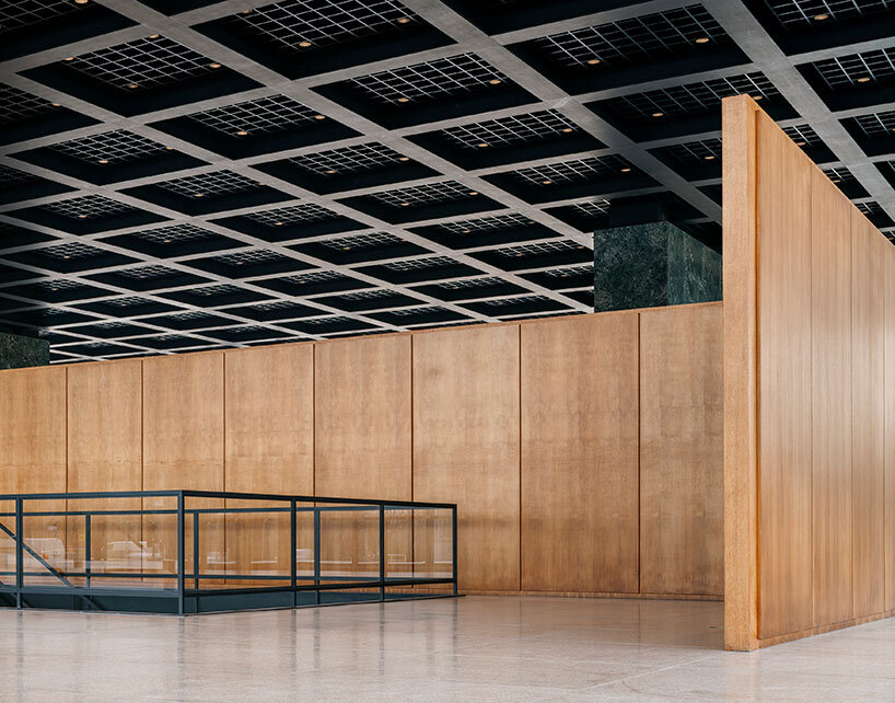 david chipperfield's refurbished neue nationalgalerie re-opens for visitors this weekend