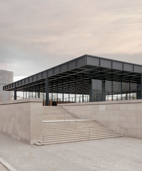 david chipperfield's refurbished neue nationalgalerie re-opens for visitors this weekend