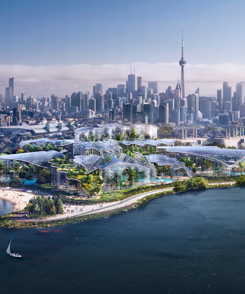 diamond schmitt plans 'therme canada' as a year-round waterfront development in ontario