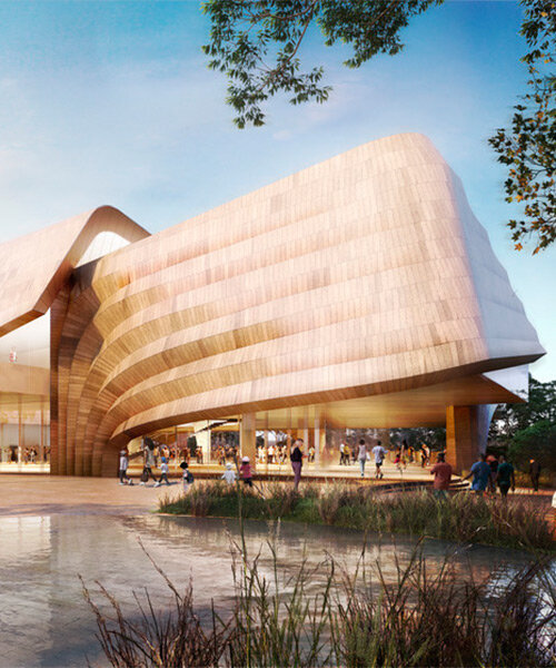 diller scofidio + renfro and woods bagot move ahead with aboriginal art and cultures center