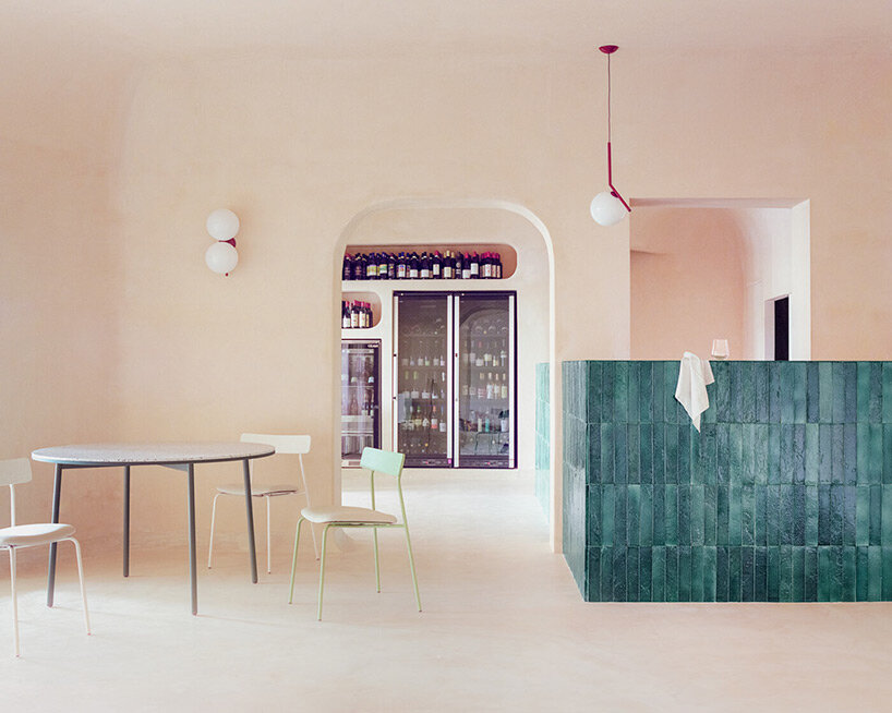 empty spaces + earthy tones give shape to 'myrto' restaurant by studio wok in porto cervo, italy