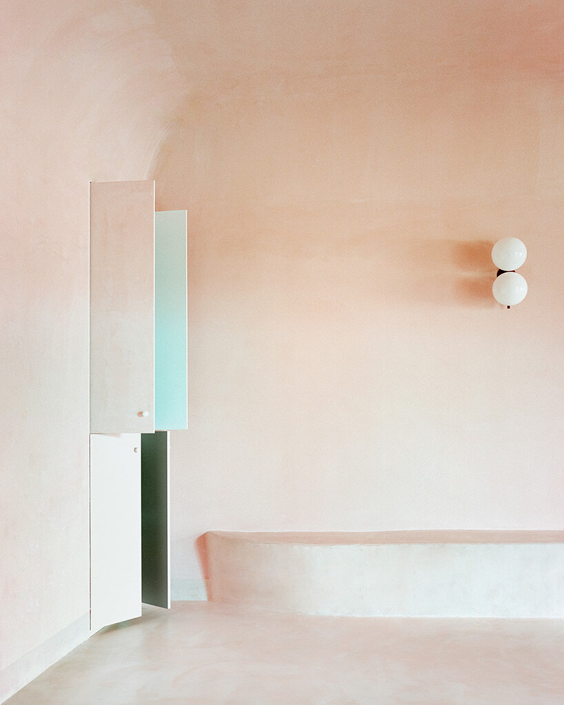 empty spaces + earthy tones give shape to 'myrto' restaurant by studio wok in porto cervo, italy