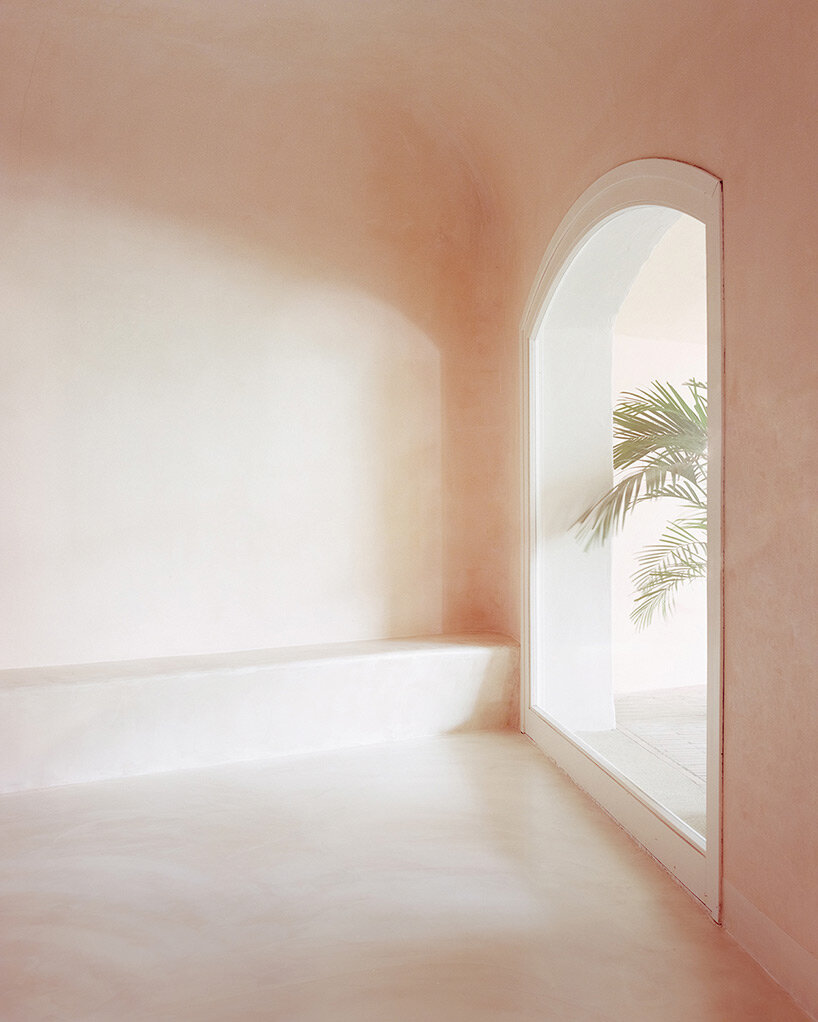 empty spaces + earthy tones give shape to 'myrto' restaurant by studio wok in porto cervo, italy