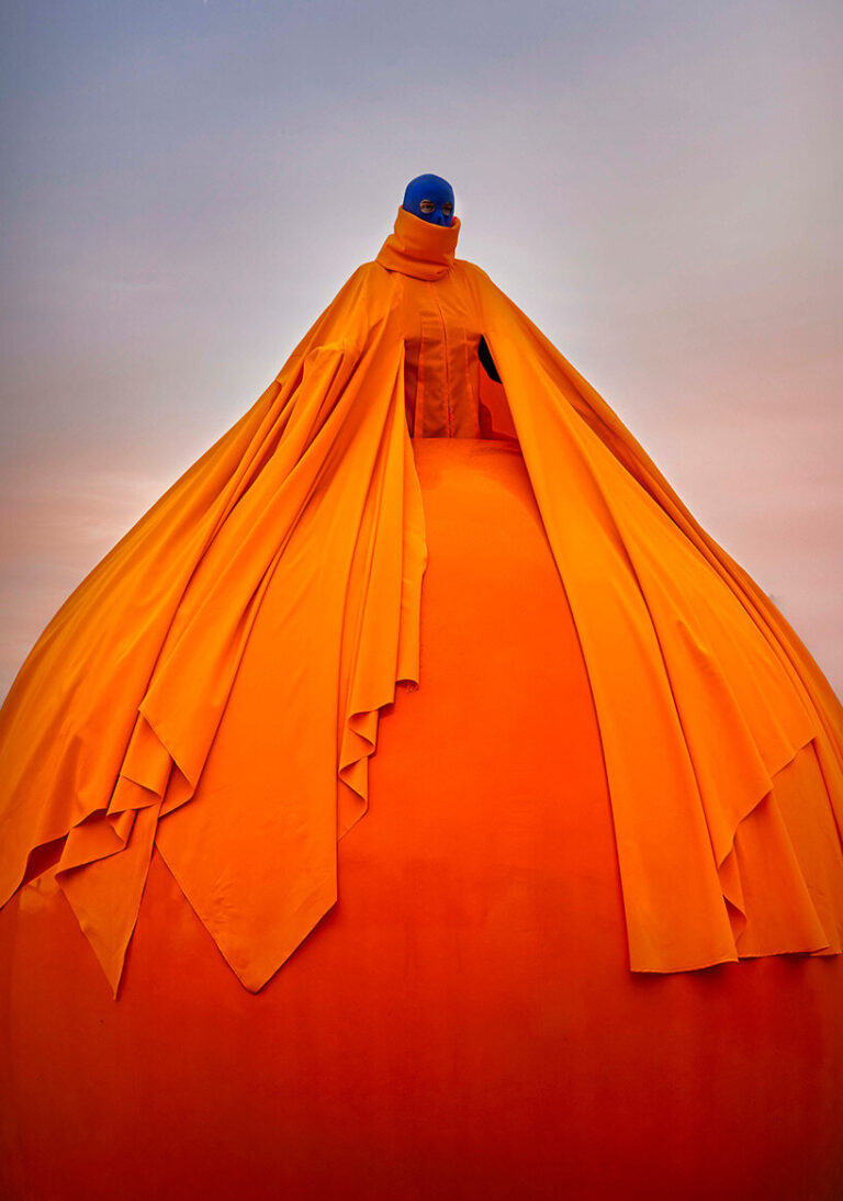 MoMu celebrates reopening with colorful supersize 'fashion balls'