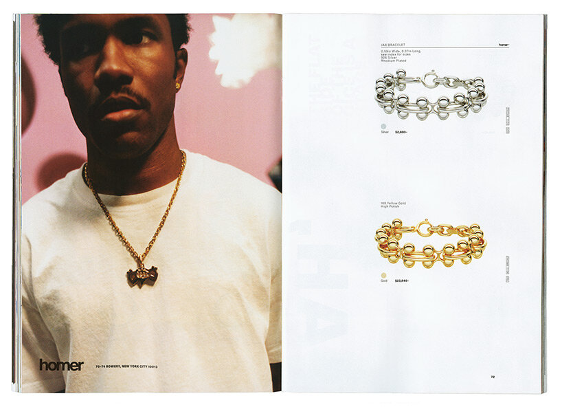 frank ocean launches 'homer' luxury label specializing in high-end jewelry