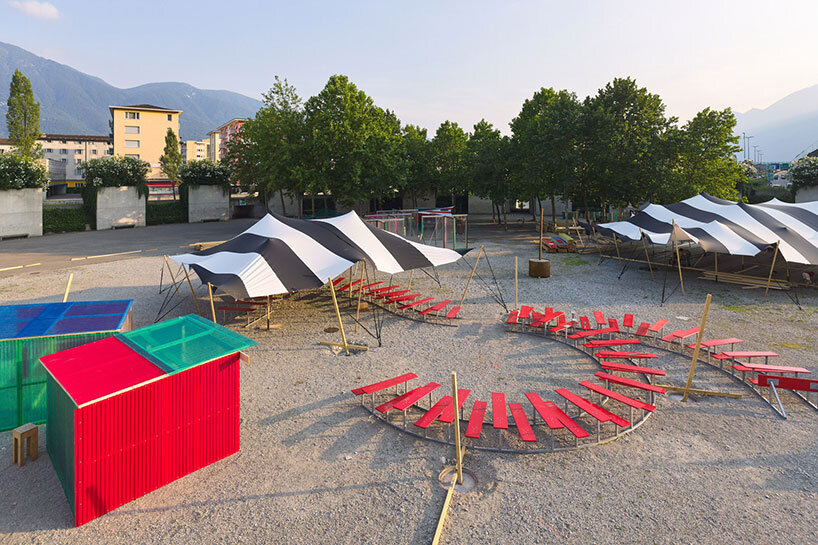 kerim seiler's whimsical installation sets action to locarno's 74th film festival