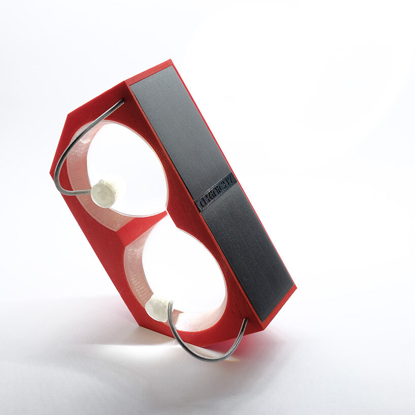 'kinichy' is a solar-powered spherical spotlight providing surprisingly strong illumination