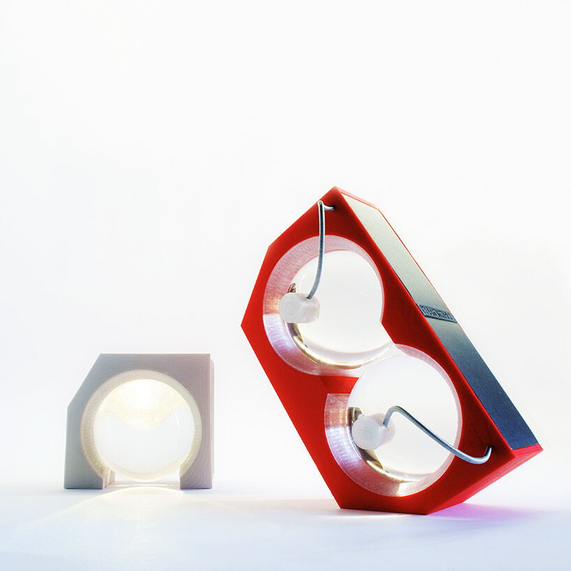 'kinichy' is a solar-powered spherical spotlight providing surprisingly strong illumination