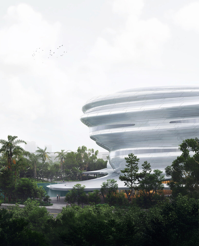 MAD façonne le musée des sciences et technologies de Hainan « comme un nuage en dialogue avec la nature »