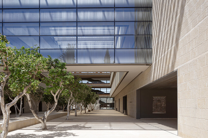 foster + partners' center for brain sciences has neurology-inspired facade