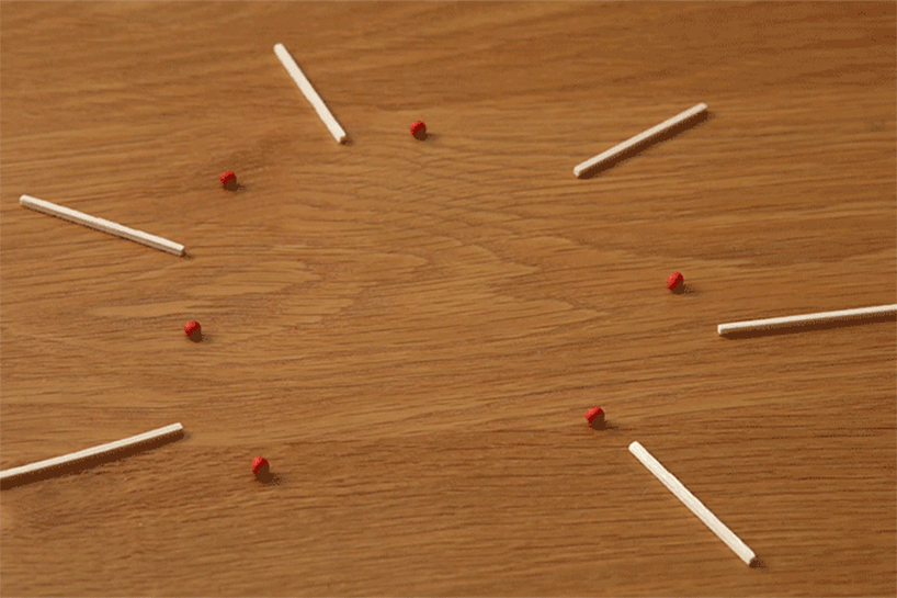 artist tomohiro okazaki sparks motion creativity with dancing matchsticks