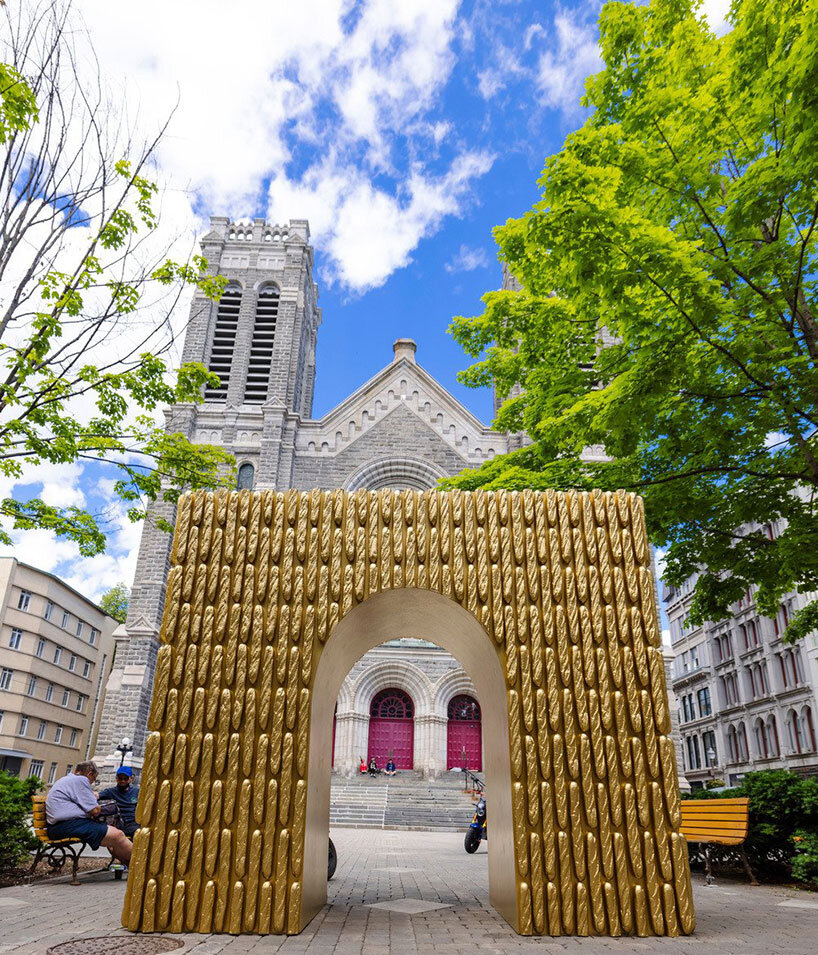 québec city transforms as art fair passages insolites unexpectedly takes over