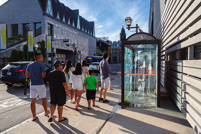québec city transforms as art fair passages insolites unexpectedly takes over