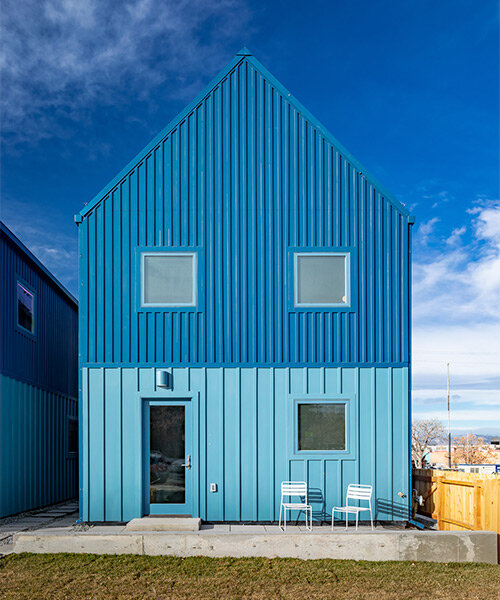 PRODUCTORA's bright blue residential complex responds to new housing needs in denver