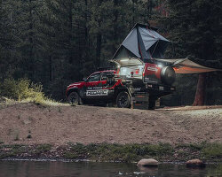 redarc customizes toyota tacoma into one tough overlander camper truck