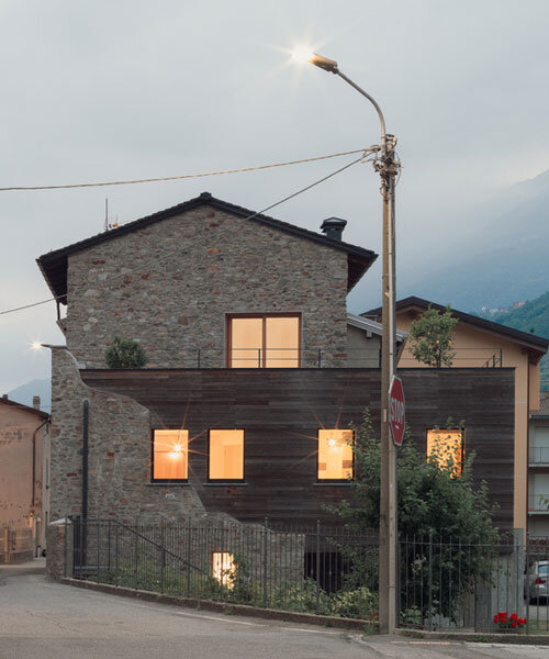 rinaldo del nero preserves historic 'built to last' house with timber intervention
