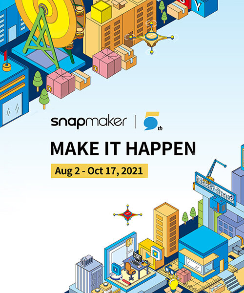 snapmaker hosts 5th anniversary with virtual party, high five challenge and global sale