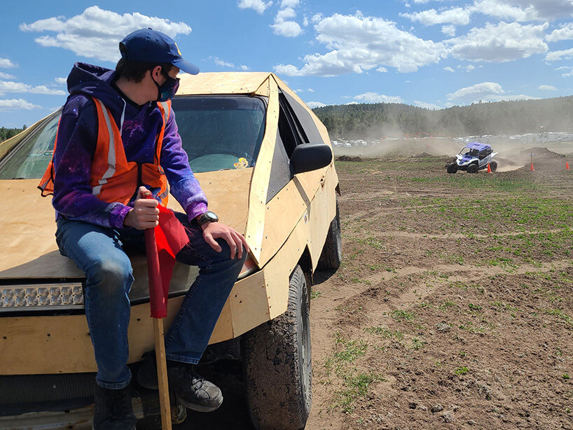 the plybertruck is a tesla cybertruck replica made with wooden panels