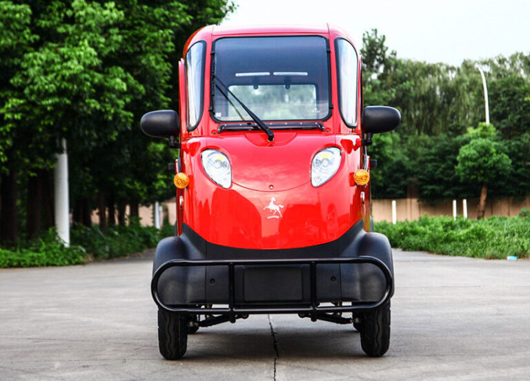 this supernarrow electric car looks like an odd adultsized toy or a