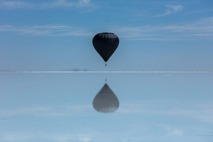 tomás saraceno's clean, solar-powered aerocene balloon sets 32 world records
