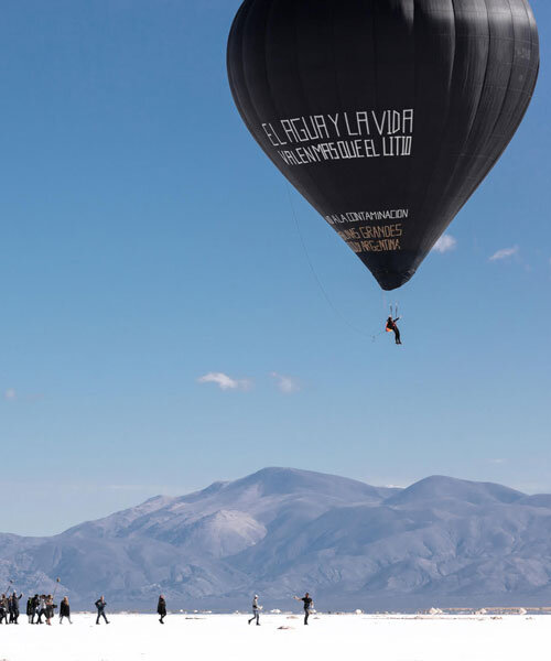 tomás saraceno's clean, solar-powered aerocene balloon sets 32 world records