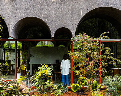 'tsuruoka' house by kiyoaki takeda in tokyo blends with nature to welcome humans + wildlife