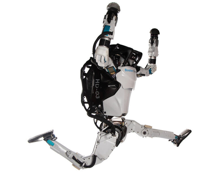 watch boston dynamics' most advanced humanoid atlas robot in action