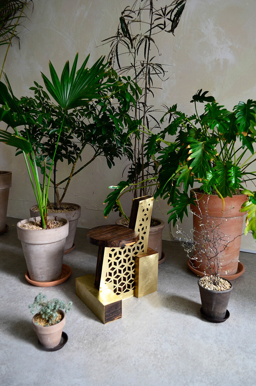 'wind memory' chair by yunshik shim promotes harmony between eastern + western worlds