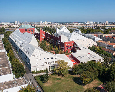 MVRDV introduces vibrant social housing 'ilot queyries' to bordeaux