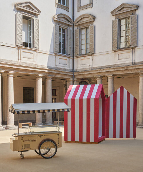 aires mateus brings the beach to a baroque palazzo during design variations 2021