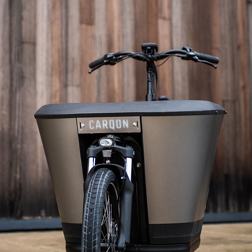 meet the first electric cargo family bike with an integrated children’s door
