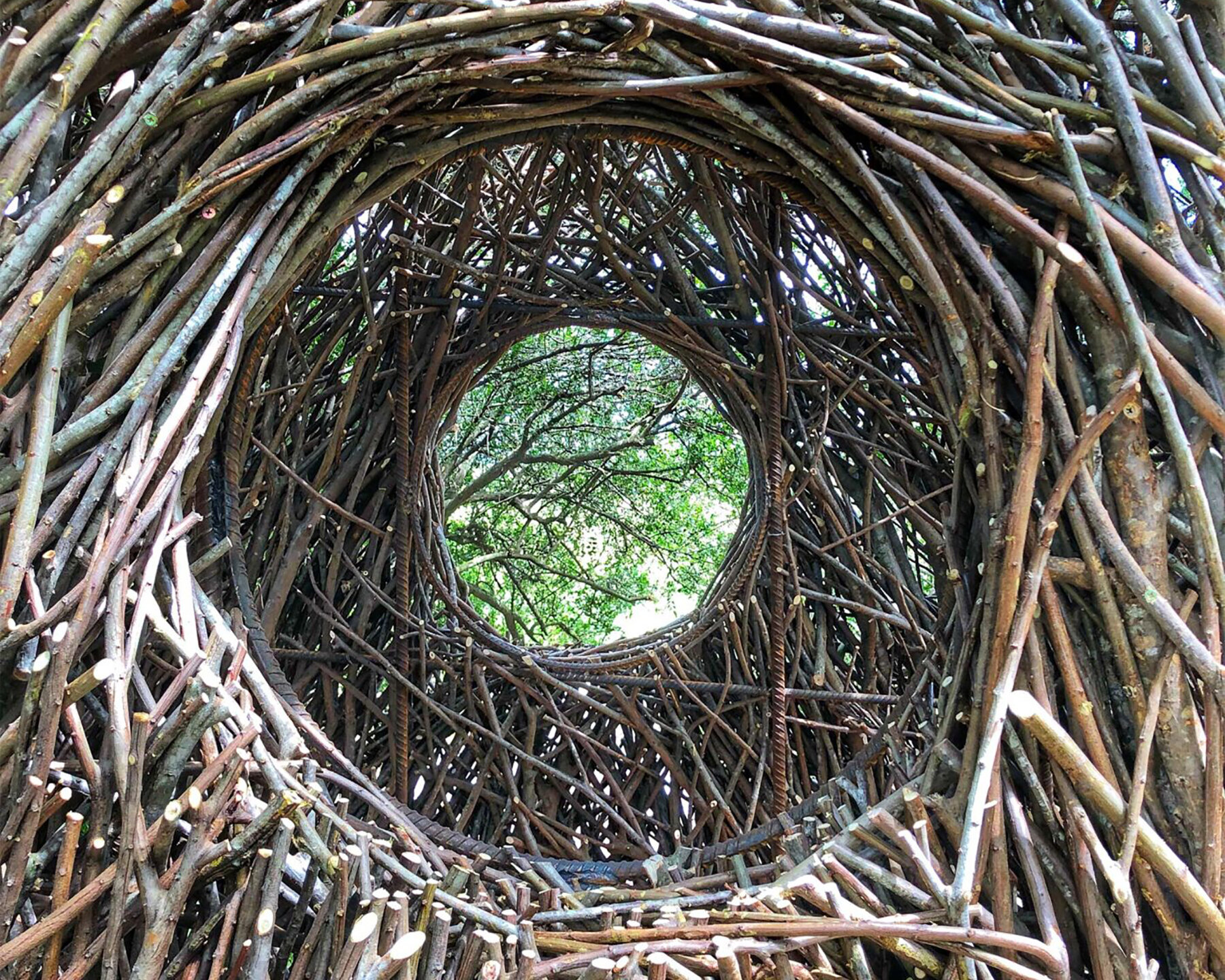 brooklyn-based designer charlie baker weaves enormous nests for humans